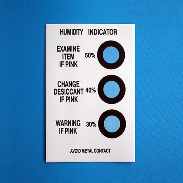 3 dots Humidity Indicator Cards 