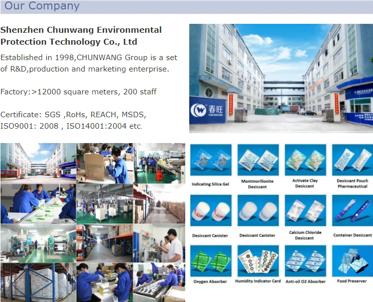 desiccant manufacturer 