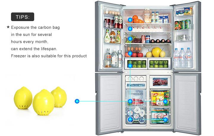 Лимонный освежитель воздуха активированный угольный шарик (5) .jpg Lemon Air Freshener Activated Carbon Ball (5).jpg