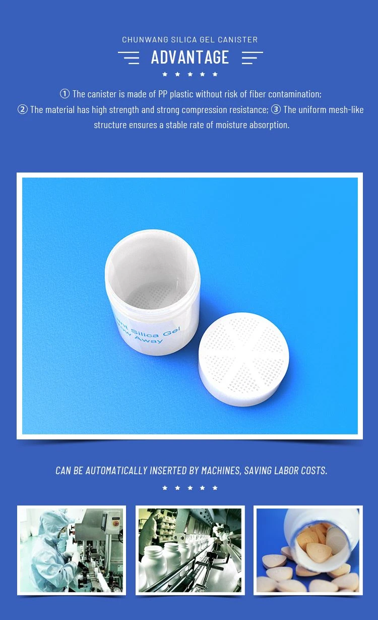 silica gel canister