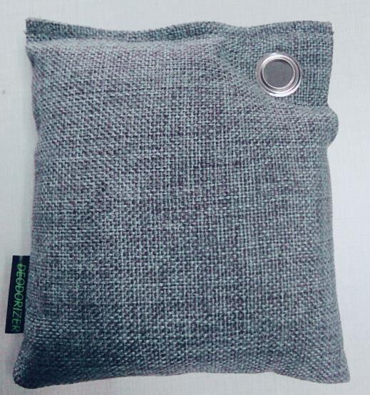 Charcoal odor absorber