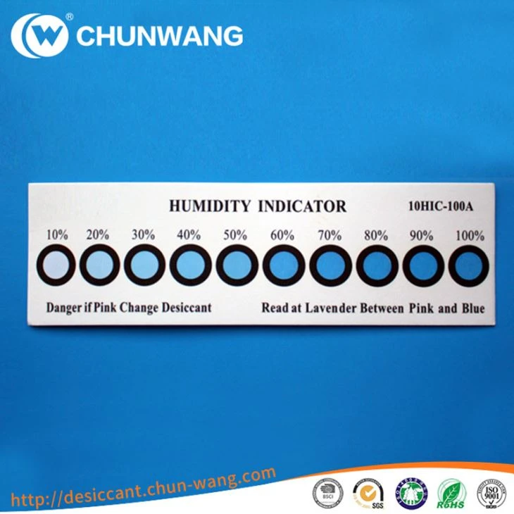Ten Dots Cobalt Humidity Indicator Cards