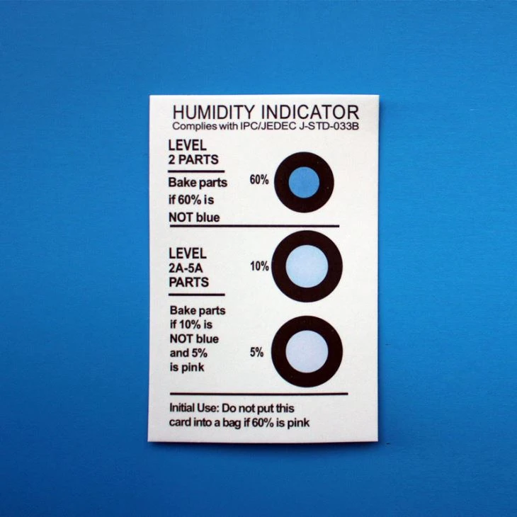 Factory Price Wholesale Humidity Measurement Card