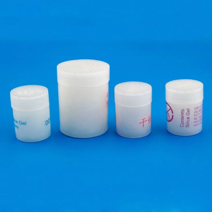 HDPE Plastic Bottles Silica Gel Canister