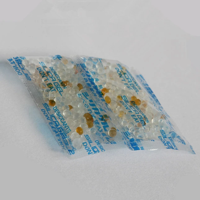 PE Film 95% White And 5% Orange Desiccant