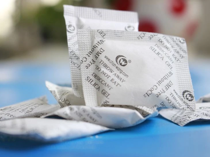 White Granular Silica Gel Drying Packet