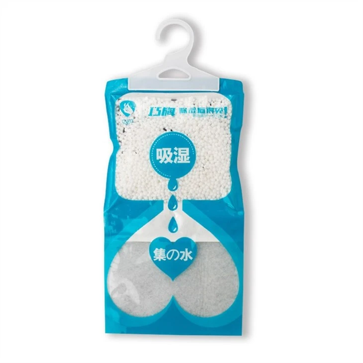 500ML High Capacity Activated Carbon Fresh Air Wardrobe Hanging Dehumidifier Bag