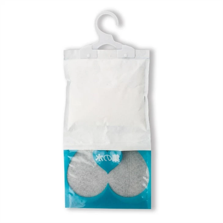 500ML High Capacity Activated Carbon Fresh Air Wardrobe Hanging Dehumidifier Bag