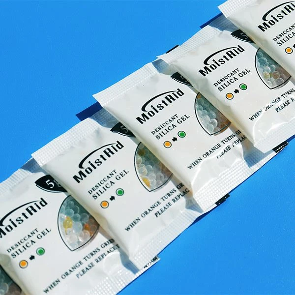 Индикаторный силикагель 5 г для хранения пищевых продуктов