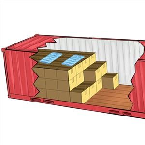 Desiccant Trays для морского контейнера
